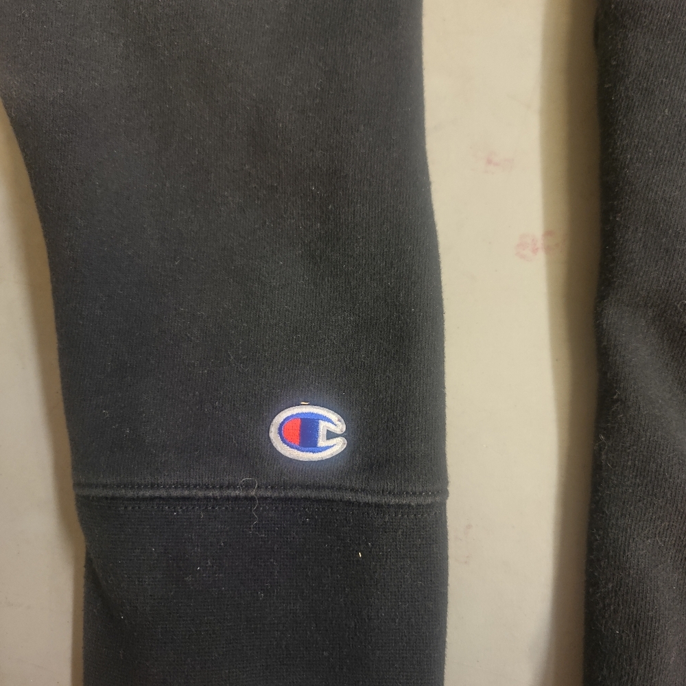 Champion Full Zip Hoodie - Black - Mens Large - Picture 5 of 7